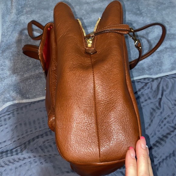 Nwot COACH LARGE PEBBLED LEATHER shoulder bag  MADISON 25170 - Picture 11 of 15